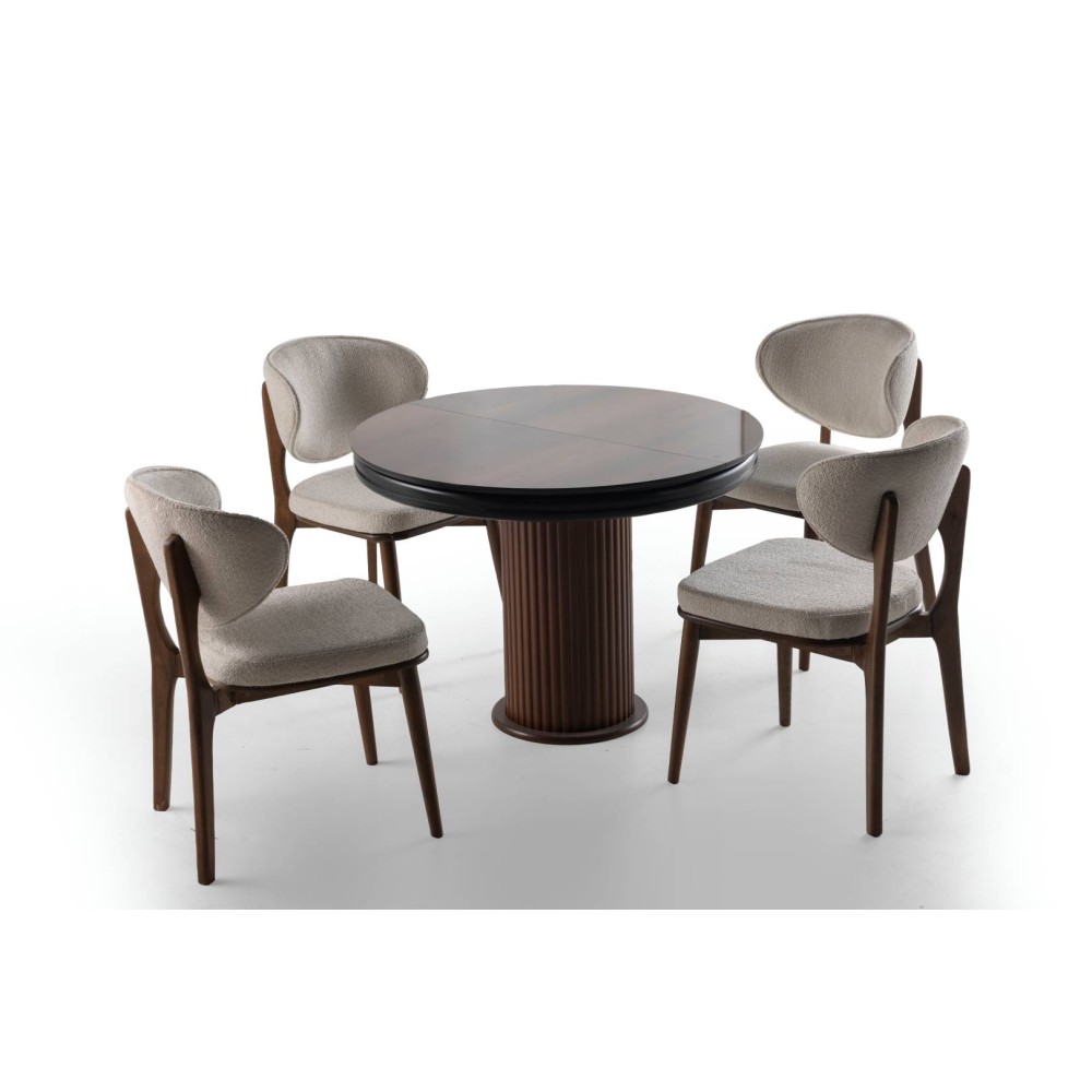 Leon Bohem Yuvarlak Masa Takımı - Hamilton