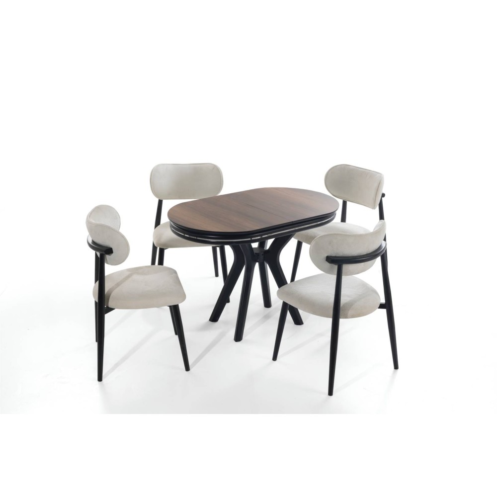 Retro Ahtapot Ayaklı Masa Takımı - Hamilton